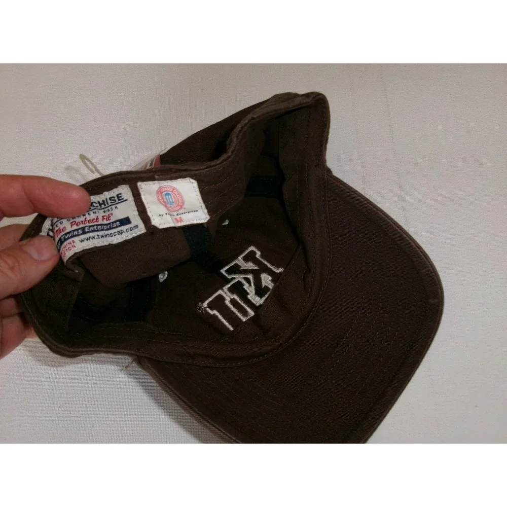 KANSAS JAYHAWKS MEDIUM  SKATE BEACH GOLF Y2K 00S   HAT CAP VINTAGE J1